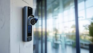 Access control and video surveillance for businesses