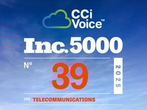 CCi Voice Named 39th Fastest Growing Telecommunications Company on Inc 5000