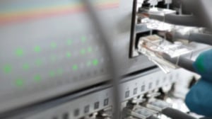 Blurred-Closeup-of-Network-Switch-and-Router