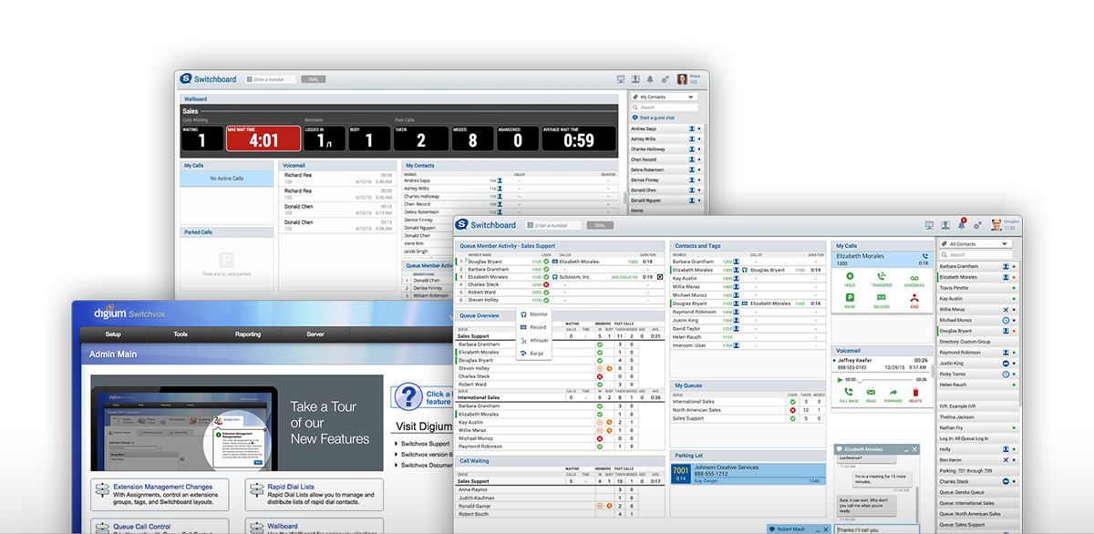 sangoma app dashboards